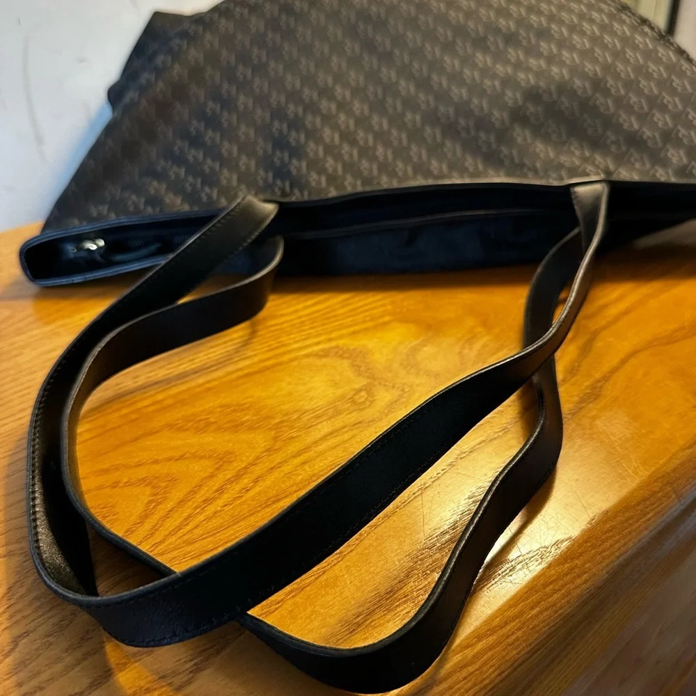Bottega Veneta Black Nylon Tote - Picture 5 of 12